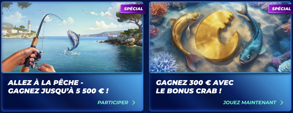 Bonus et promotions pour un départ réussi
